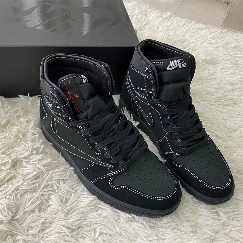 Travis Scott x Air Jordan 1 high OG "Black Phantom" DM7866-000 - Image 6