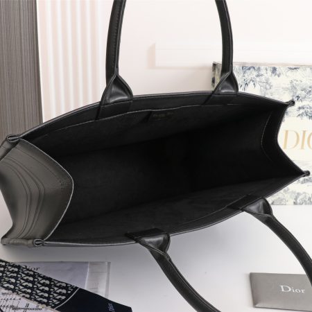 Dior Book Tote Large White Multicolor Dior Petites Fleurs Embroidery - Image 3