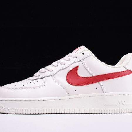 Nike Air Force 1 07 White Sport Red New Shoes 315122-126 - Image 2