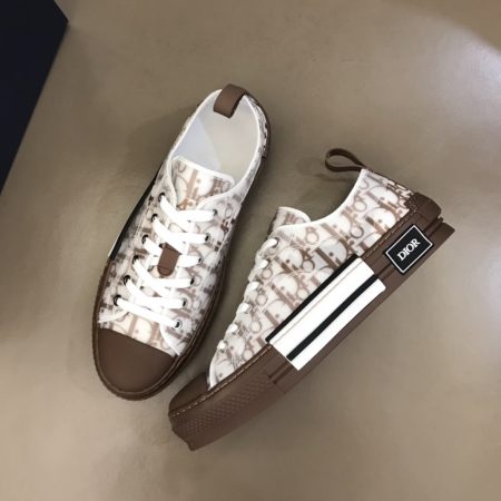 Dior B23 Casual Luxury Low-Top Canvas Shoes - Image 3