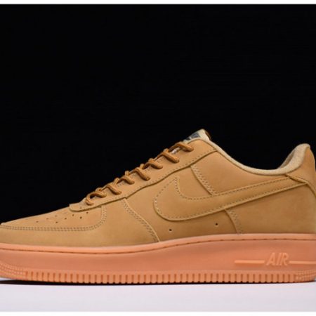 Nike Air Force 1 07 WB Flax/Flax-Gum Wheat Basketball Shoes AA4061-200