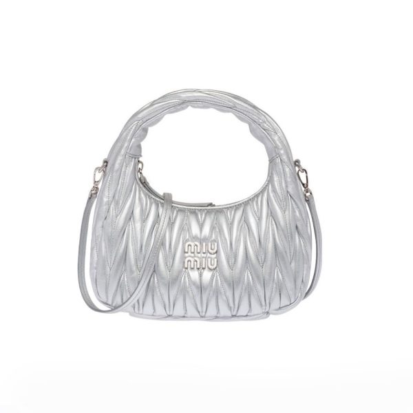 MIU MIU Wander Matelassé Hobo Bag Mini&Small