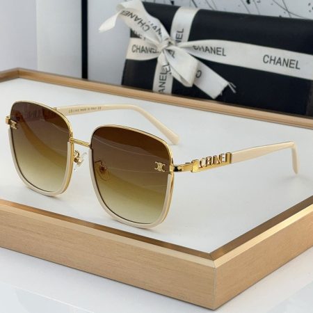 Celine  Mirror leg Stereoscopic Logo  sunglasses Top quality - Image 1