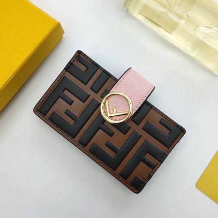 FENDI Embossed Letter Card Holder - Image 5