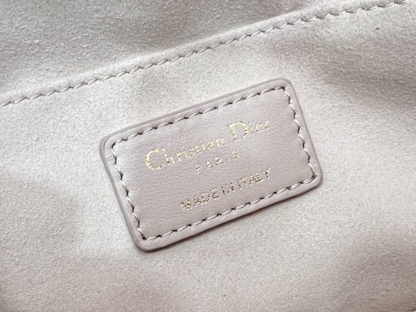 Dior Medium Ammi Bag Sand Pink Supple Macrocannage   M22566FBE_M84P