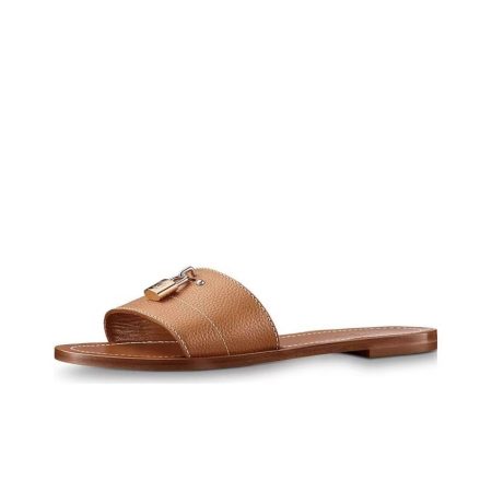 LV Leather Flip-flops Slide Sandal - Image 2