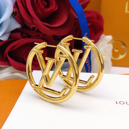 LV Louise Hoop Earrings - Image 3