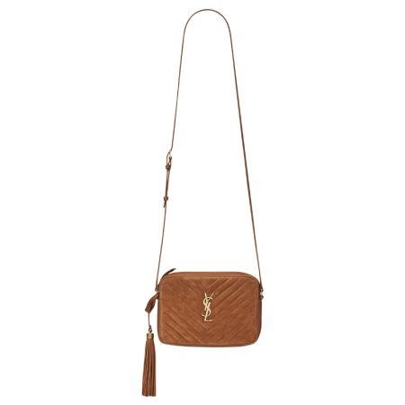 Sait Laurent YSL Suede Camera Bag