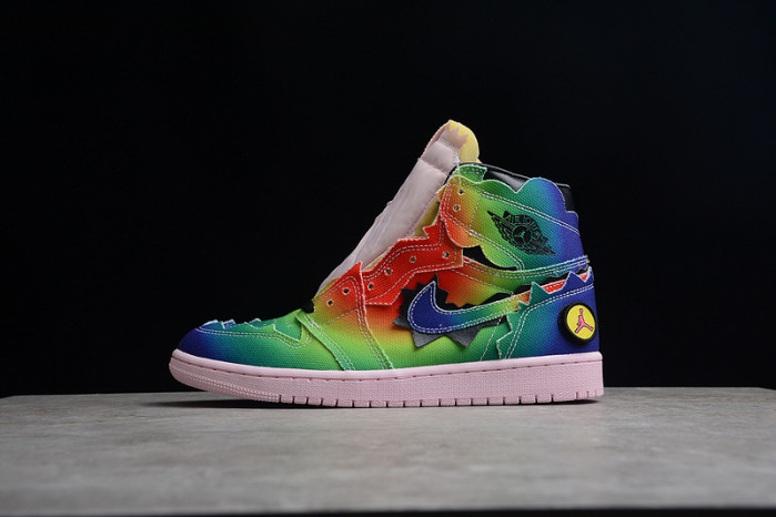 J. Balvin x Air Jordan 1 Retro OG High Colores Y Vibras DC3481-900 - Image 2
