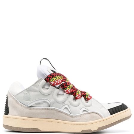 Lanvin LEATHER CURB SNEAKERS