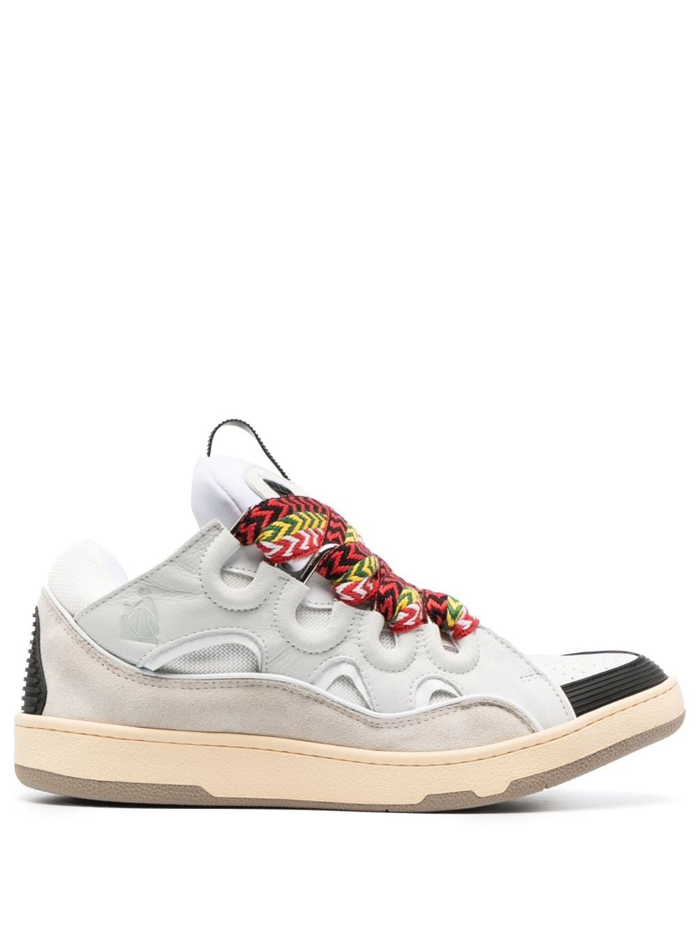 Lanvin LEATHER CURB SNEAKERS - Image 1