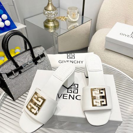 Givenchy Leather Fashion Muggles  Slide Sandal - Image 8