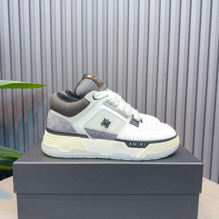 Amiri MA-1 Leather Low Top Fashion Boardshorts Sneakers Shoes - Image 10