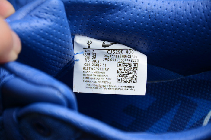 CLOT Nike Air Force 1 Blue Silk CJ5290-400 - Image 12