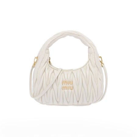 MIU MIU Wander Matelassé Hobo Bag Mini&Small - Image 6