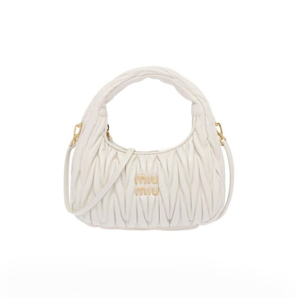 MIU MIU Wander Matelassé Hobo Bag Mini&Small