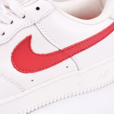Nike Air Force 1 07 White Sport Red New Shoes 315122-126 - Image 15