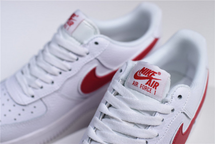 Nike Air Force 1 07 White Red AO2423-102 - Image 3