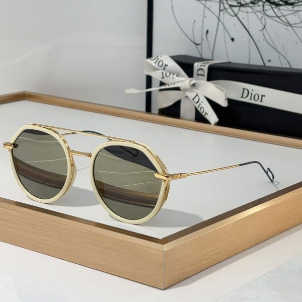 Dior Alloy Sunglasses With Reflective Frames Top quality