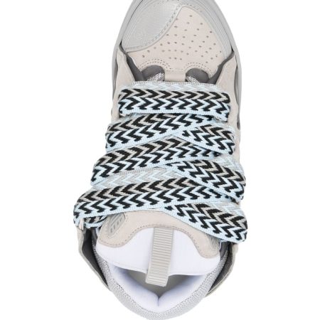 Lanvin LEATHER CURB SNEAKERS - Image 2