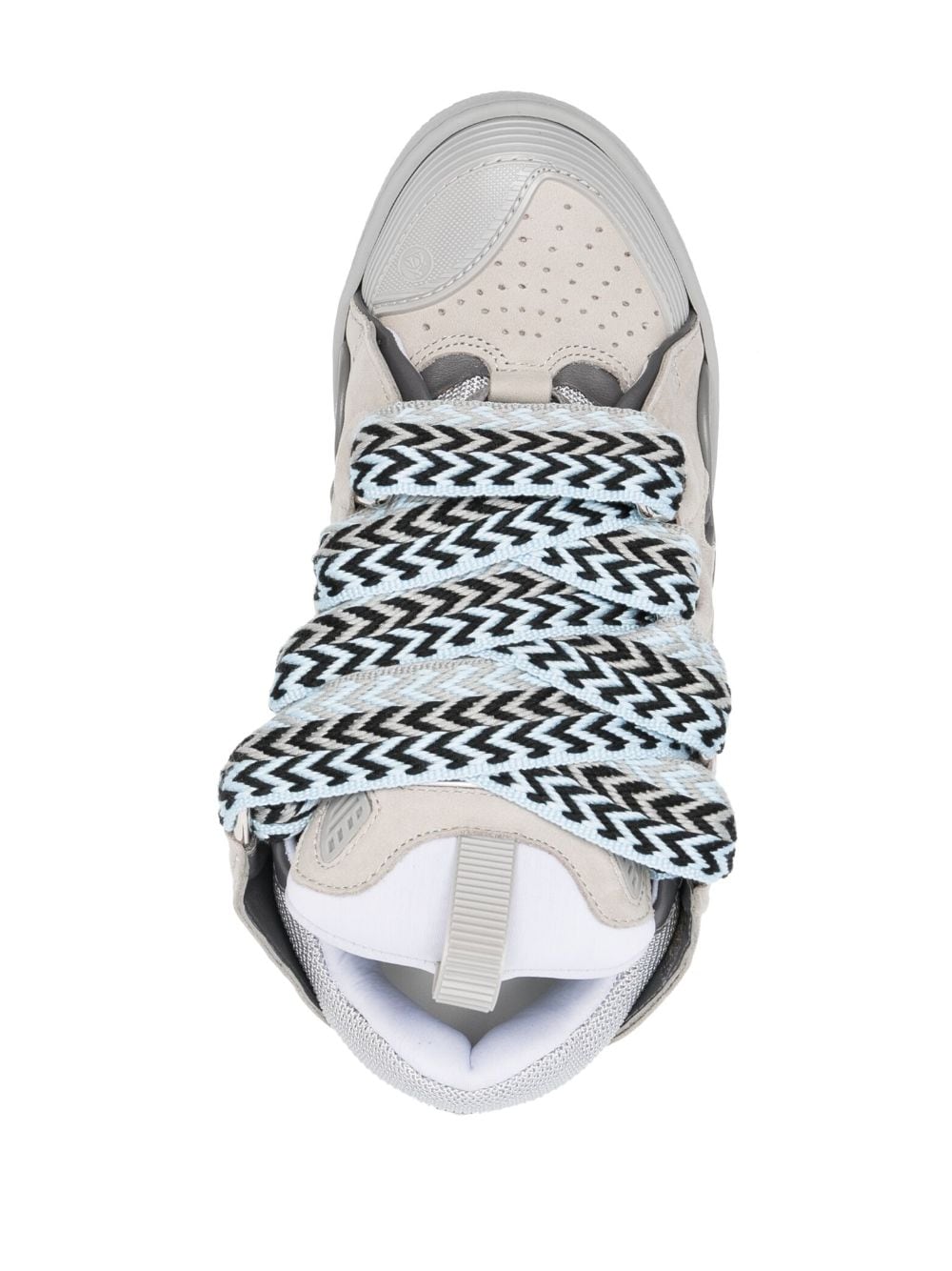 Lanvin LEATHER CURB SNEAKERS - Image 2