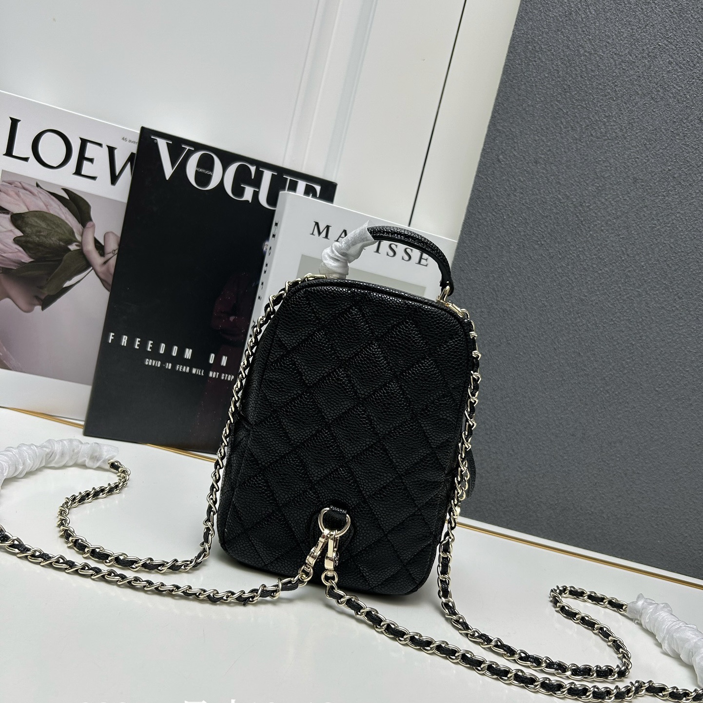 Chanel Grained Cowhide Backpack - Image 4
