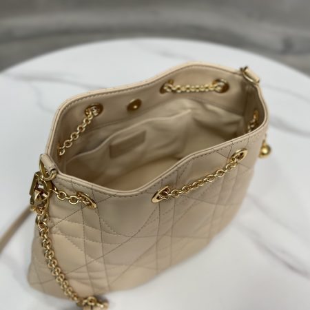 Dior Medium Ammi Bag Sand Pink Supple Macrocannage   M22566FBE_M84P - Image 2
