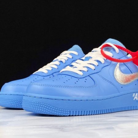 Off-White Nike Air Force 1 MCA Blue CI1173-400 - Image 7