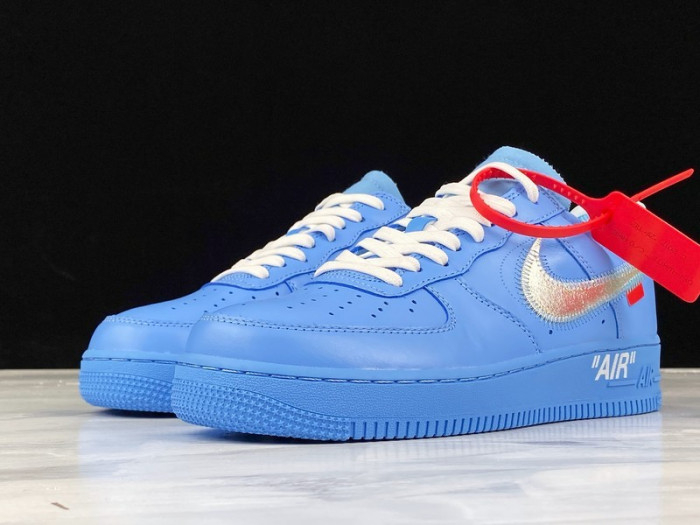 Off-White Nike Air Force 1 MCA Blue CI1173-400 - Image 7