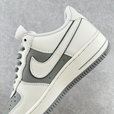 Nike Air Force Fashion White Grey - Image 5