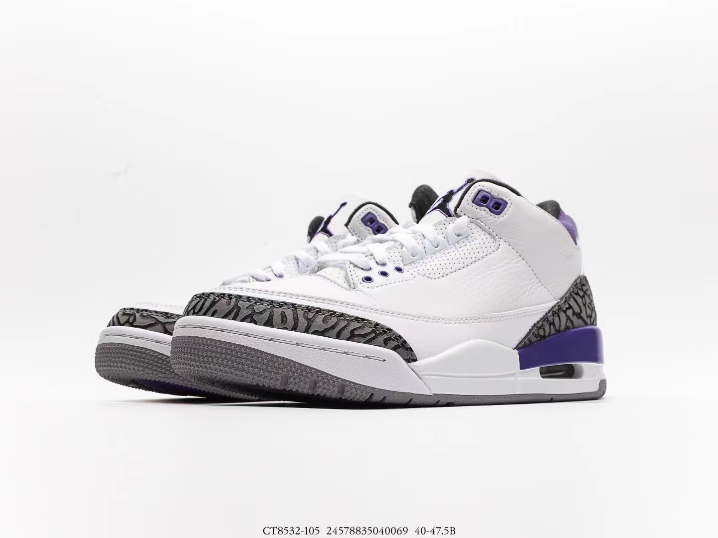 Jordan 3 Retro Dark Iris CT8532-105 - Image 5