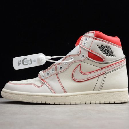 Air Jordan 1 Phantom Sail University Red 555088-160 - Image 2