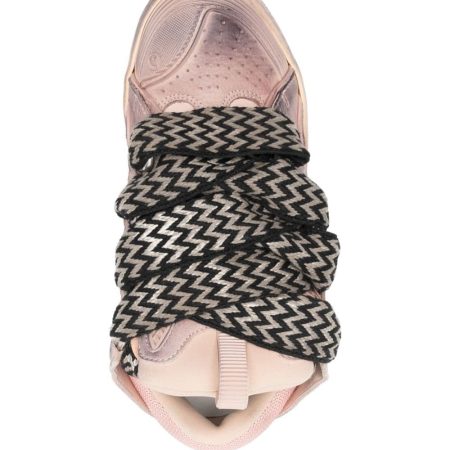 Lanvin LEATHER CURB SNEAKERS - Image 2