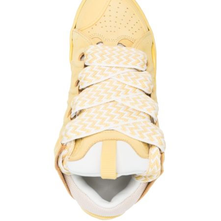 Lanvin LEATHER CURB SNEAKERS - Image 4