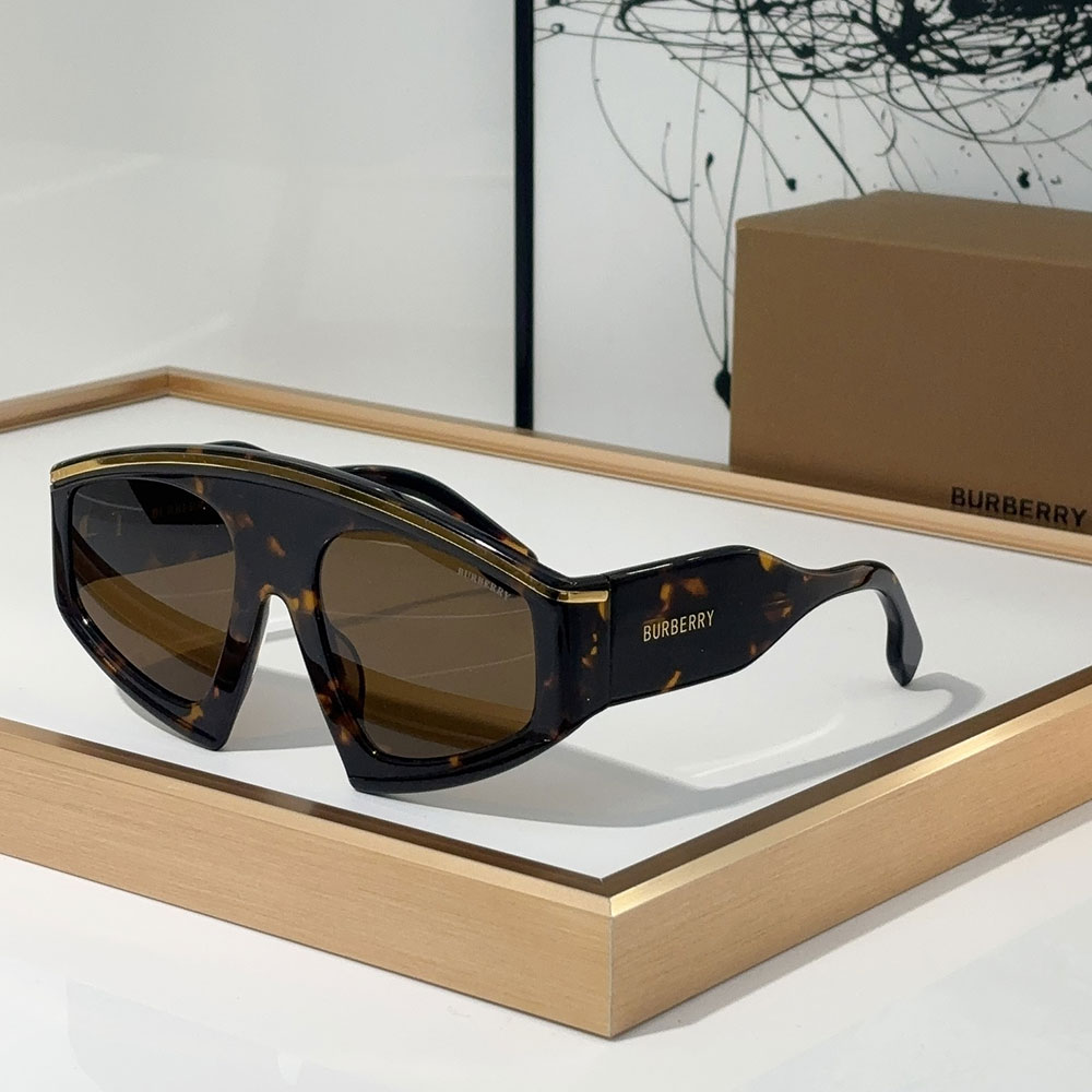 Buberry Framed Printed Cat-eye Sunglasses Top quality - Image 5