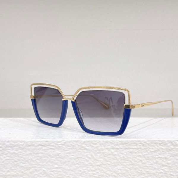 Dior  Stylish Temperament Hollow Frame sunglasses Top quality