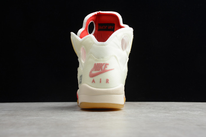Off-White Air Jordan 5 ice cream colorway CT8480-002 - Image 3