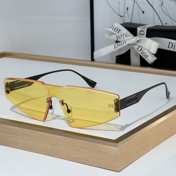 Dior Lens Logo Metal Frame sunglasses Top quality