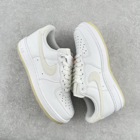 Nike Air Force White Biege - Image 2