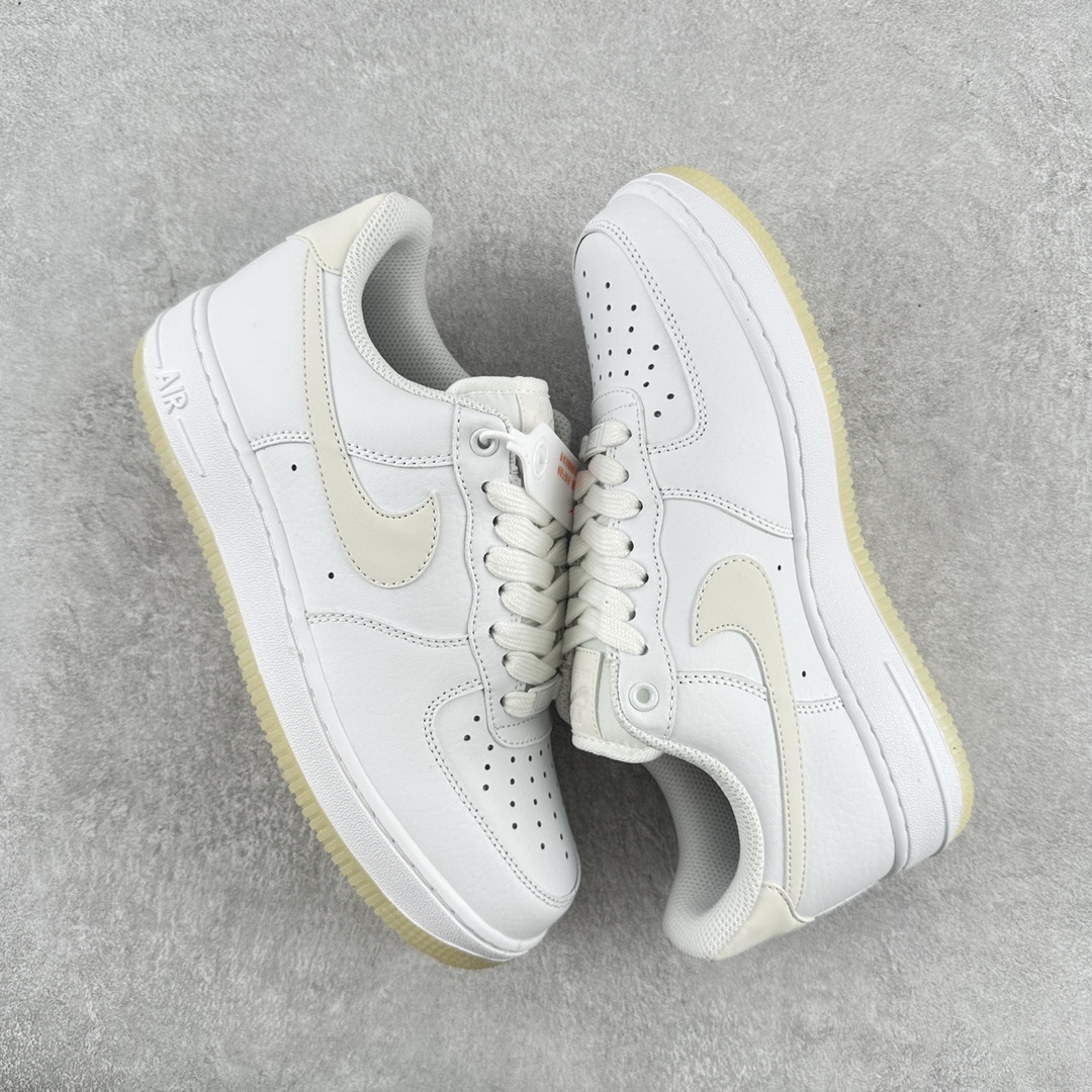 Nike Air Force White Biege - Image 2