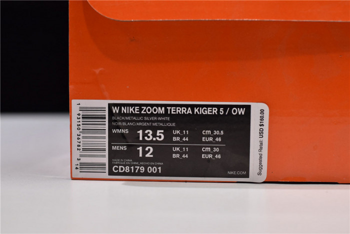 Off-White Nike Terra Kiger 5 Black CD8179-001 - Image 22