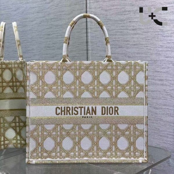 Dior Book Tote D-Lace Macrame Bag
