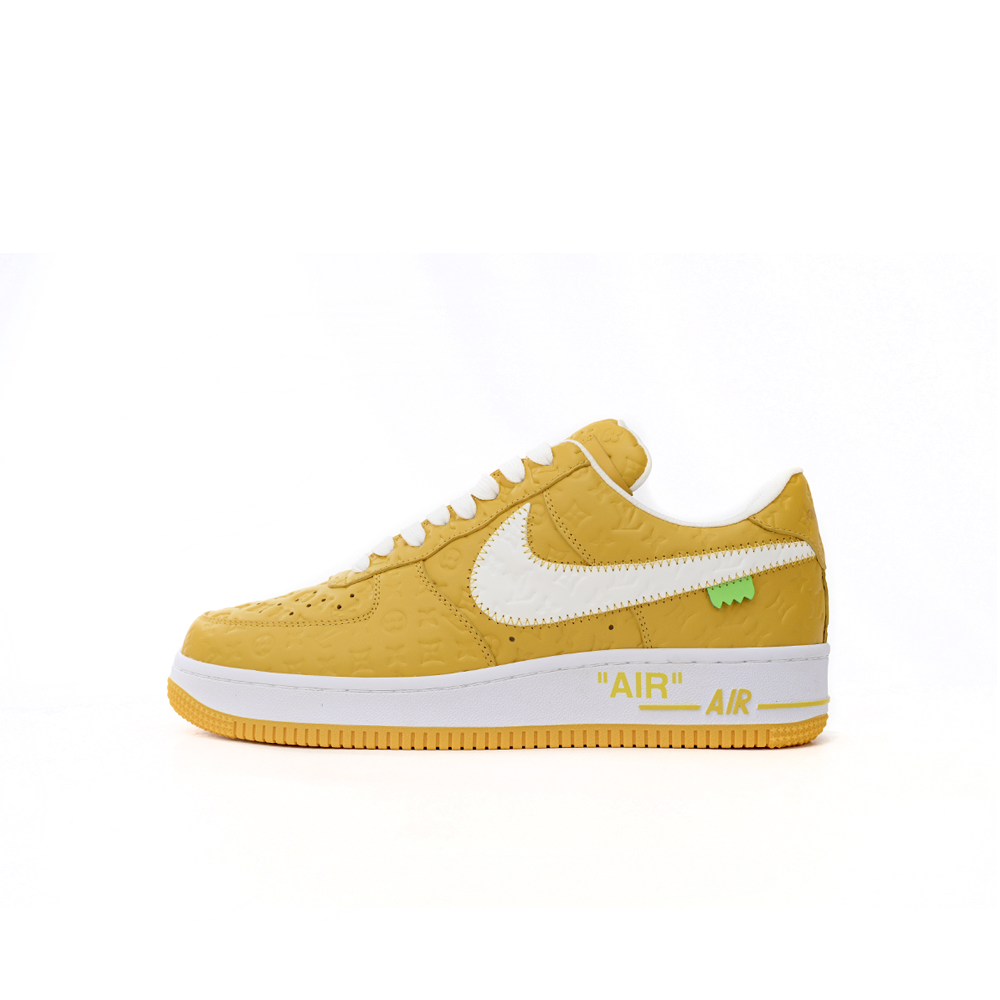 Nike Air Force 1 Low LV Monogram Brown Damier Azur - Image 11
