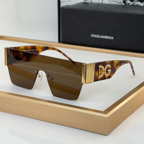 DOLCE & GABBAN DG rimless Sunglasses Top quality