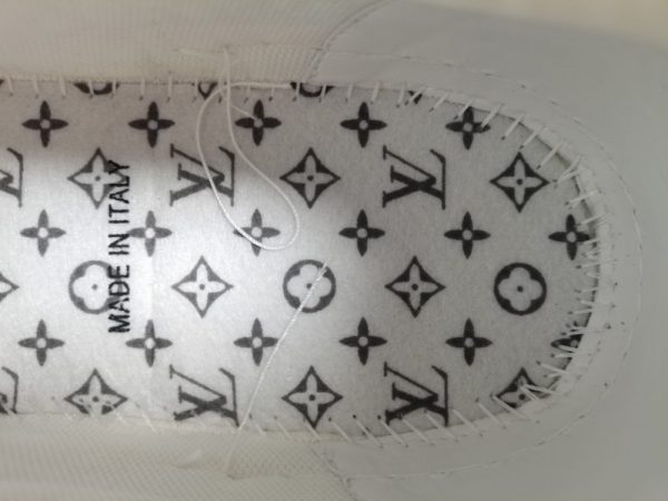 LV Trainer Sneaker White