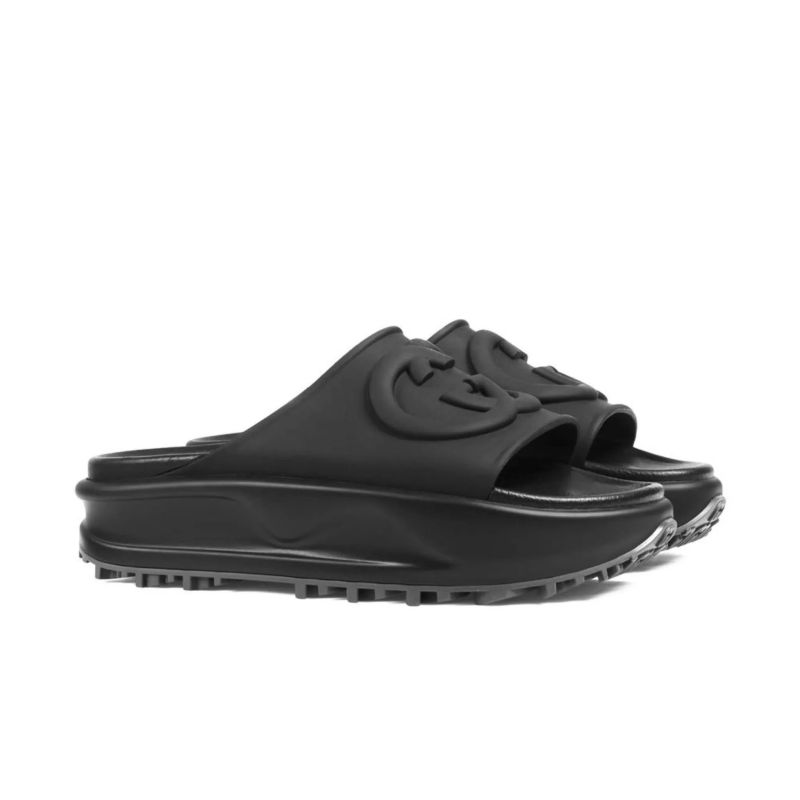 Gucci Interlocking G Slide Sandals 692845 - Image 3