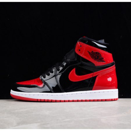 AIR JORDAN 1 HIGH OG BRED PATENT 555088-063 - Image 1
