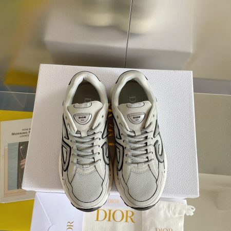 Dior B30 Dad Sneakers Gray (AAA High Quality Version) - Image 5