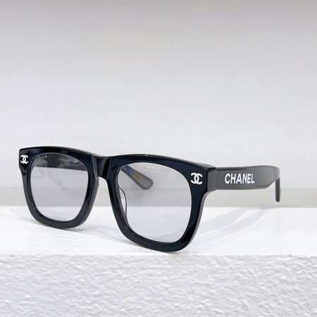 Chanel Thick Round Frame Sunglasses Top Quality - Image 3