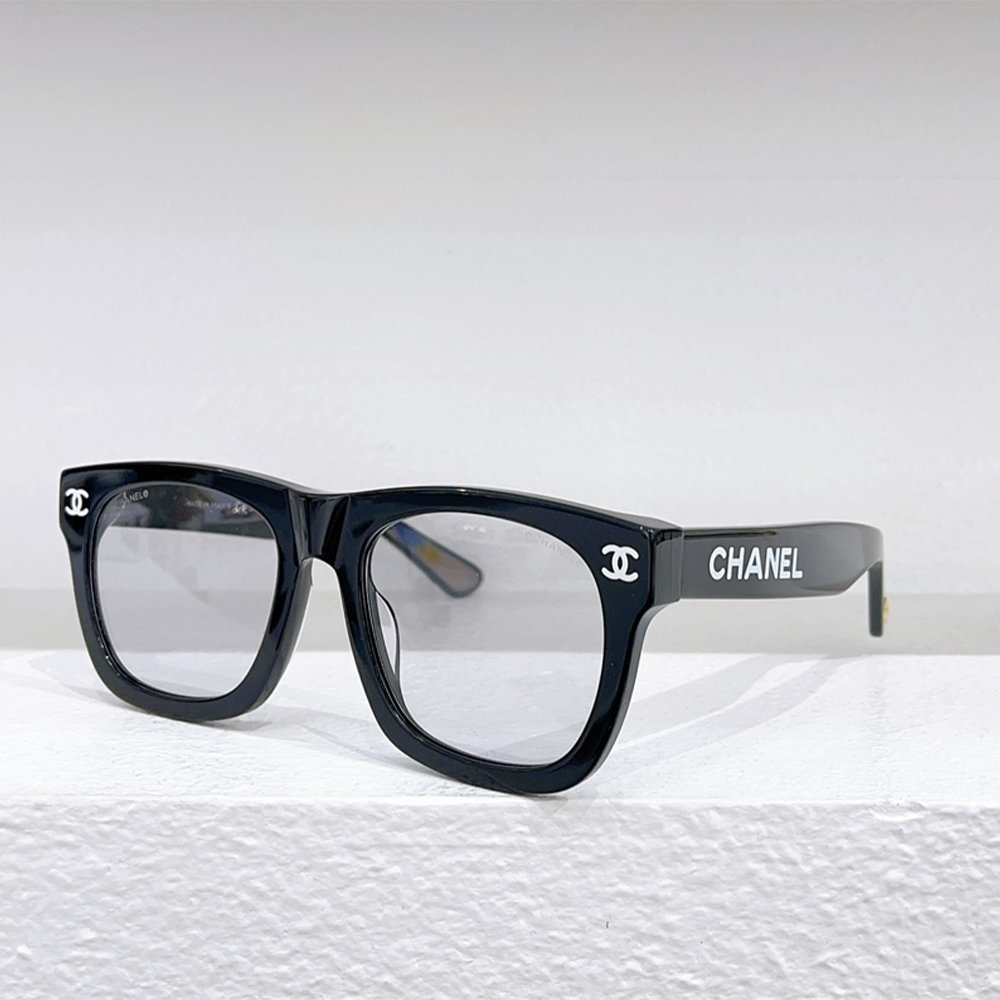 Chanel Thick Round Frame Sunglasses Top Quality - Image 3